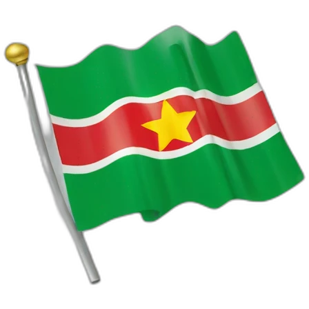 Drapeau suriname emoji