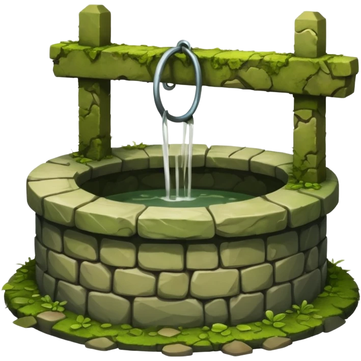 stone well emoji