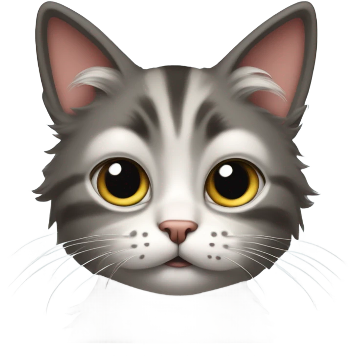 nervous cat  emoji