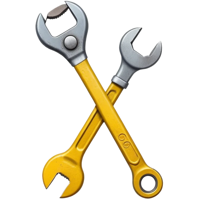small yellow wrench emoji