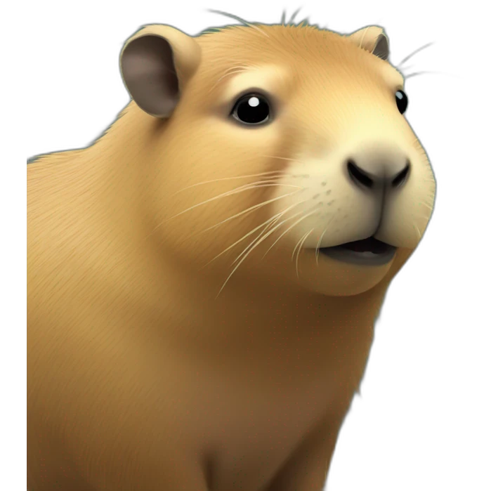 Sad Capybara emoji