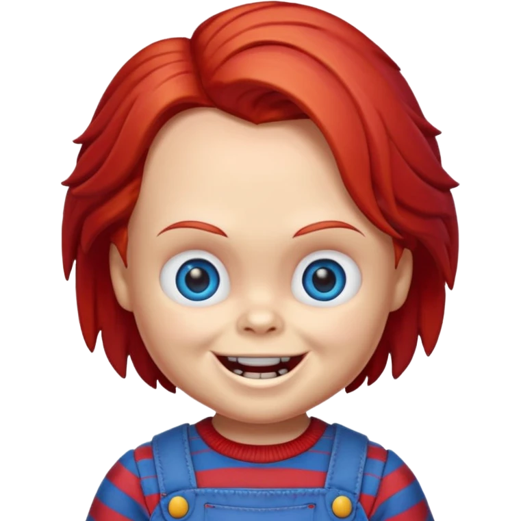 Un emojin de chuky emoji
