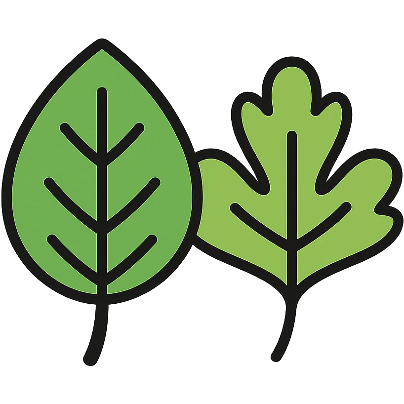 herbs, flat modern icon style emoji