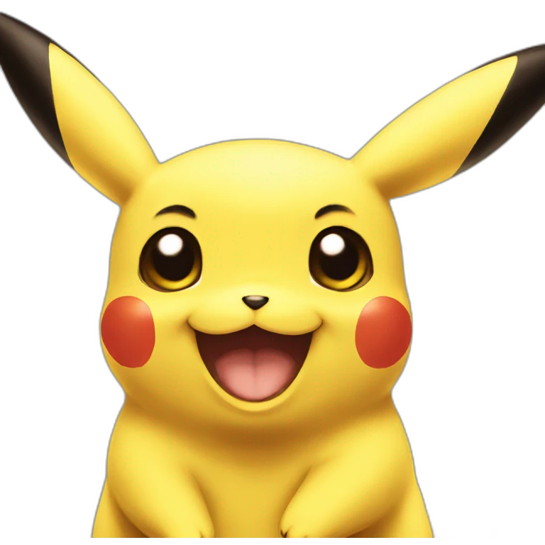 Smiling Pikachu emoji