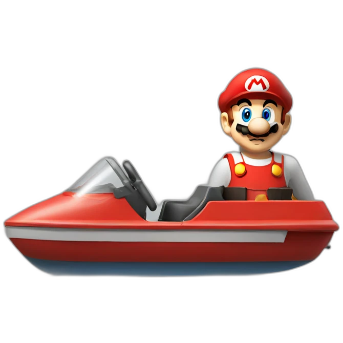 Mario on T35 emoji