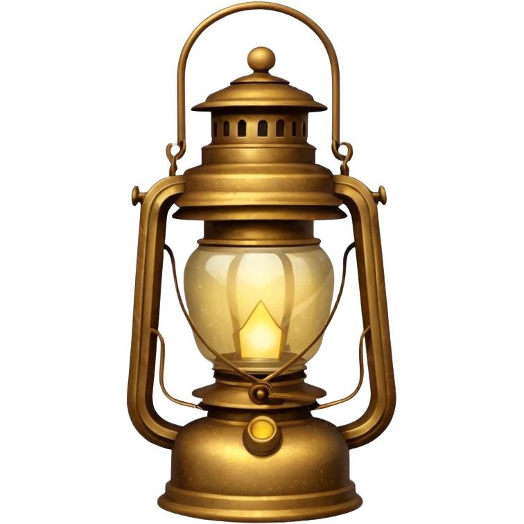 glitter old lantern emoji