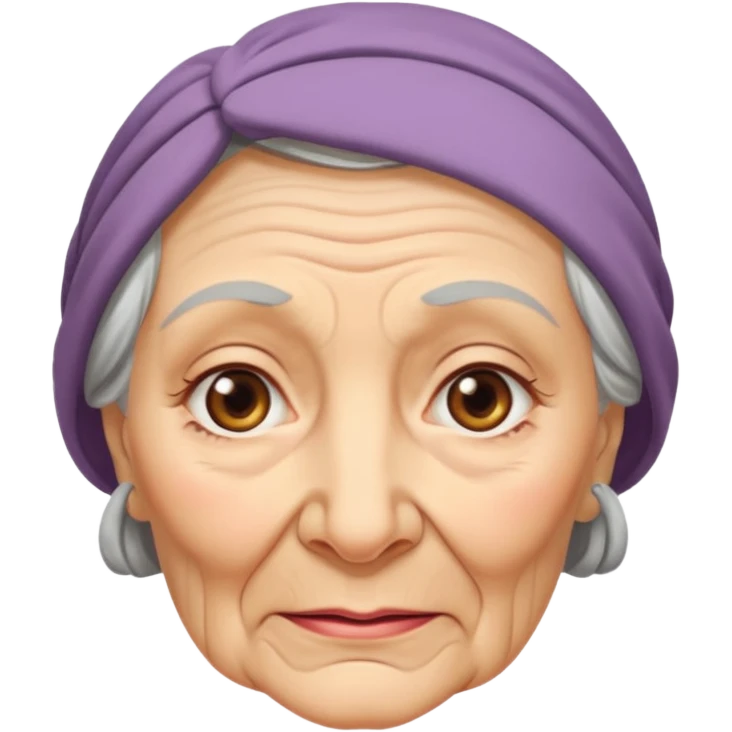 Old Lady 54 age emoji
