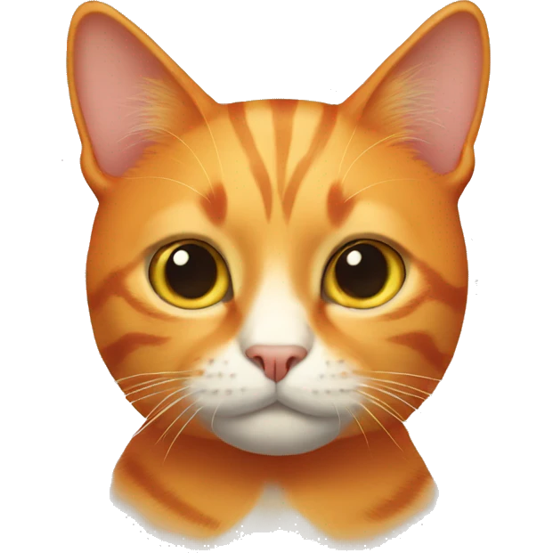 orange cat  emoji