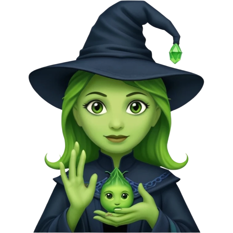 elphaba holding space emoji