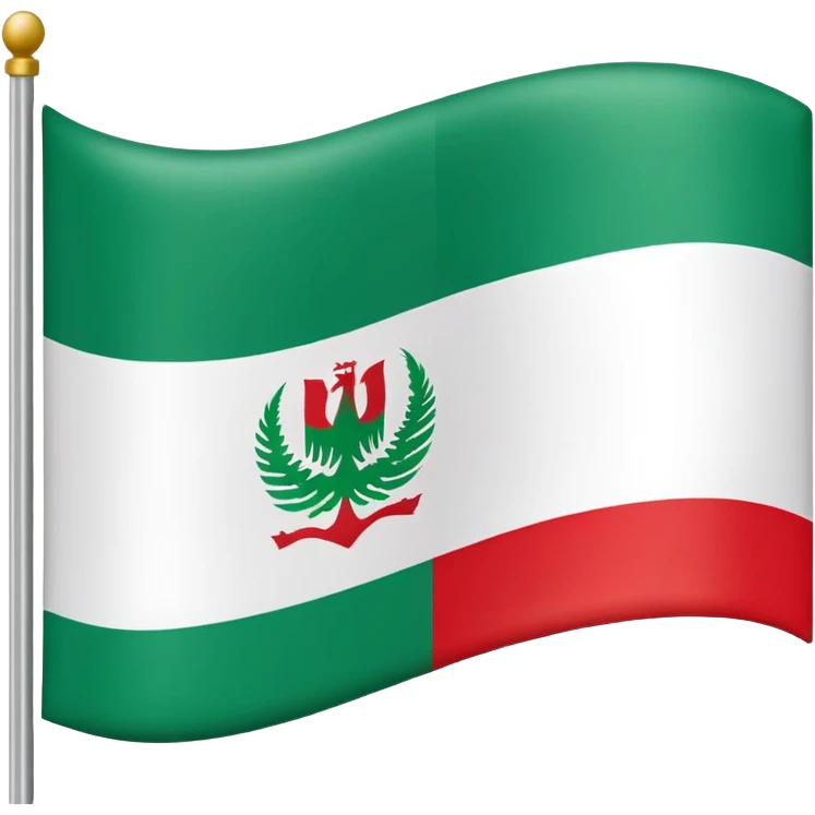 flag of Abkhazia waving emoji