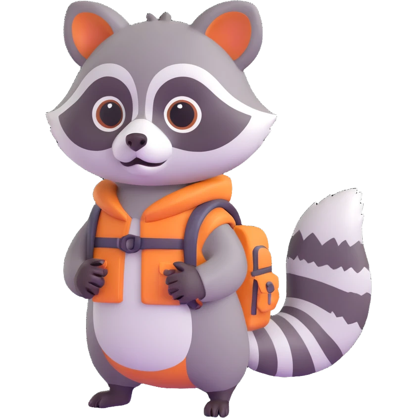 raccoon emoji