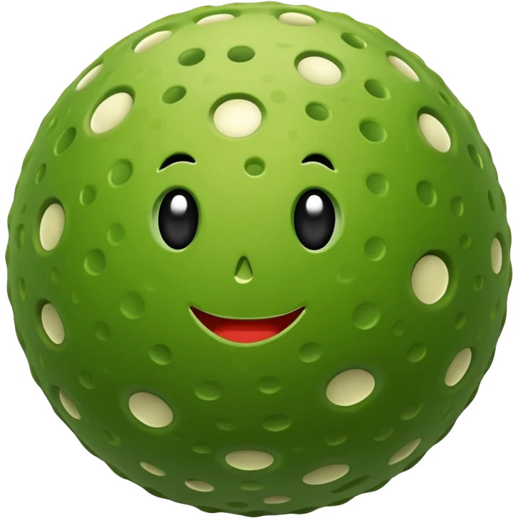 pickle ball ball  emoji