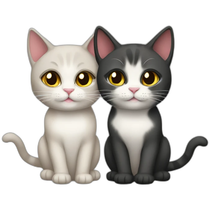 lesbian cats emoji
