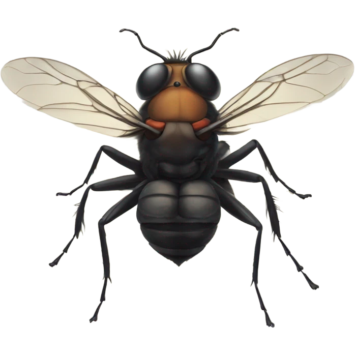 Fly on skin emoji