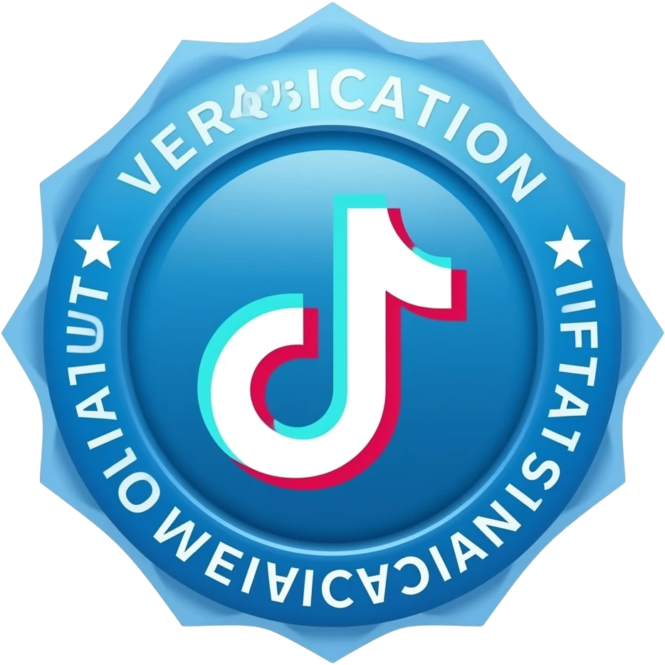 علامة توثيق زرقاء اجعلها نفس الاكونتات الموثقه على تيك توك emoji