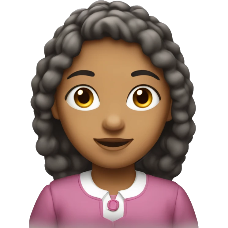 Menina de cílios  emoji
