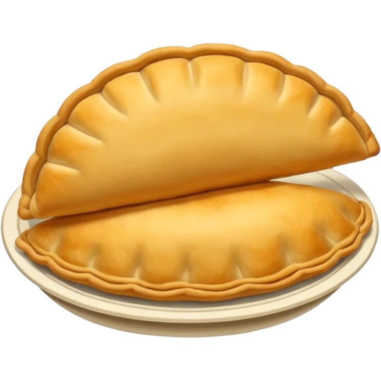 Argentine empanada, typical folk food emoji