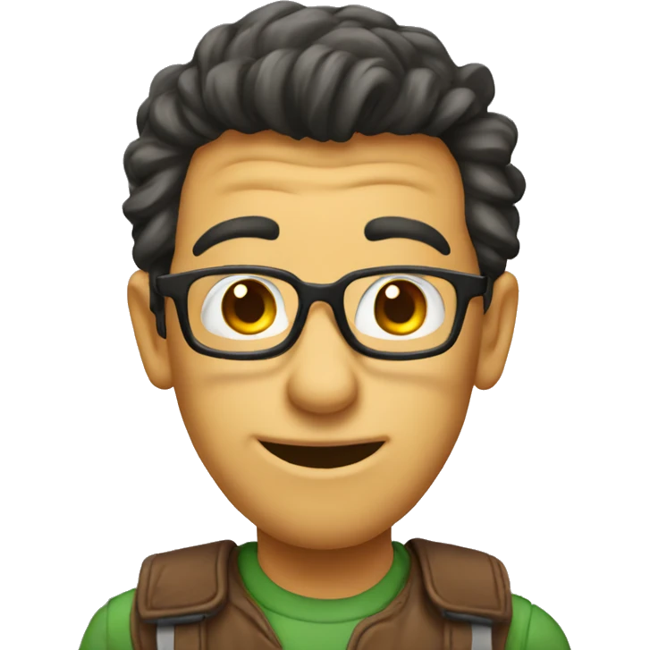 Goofy nerd emoji emoji