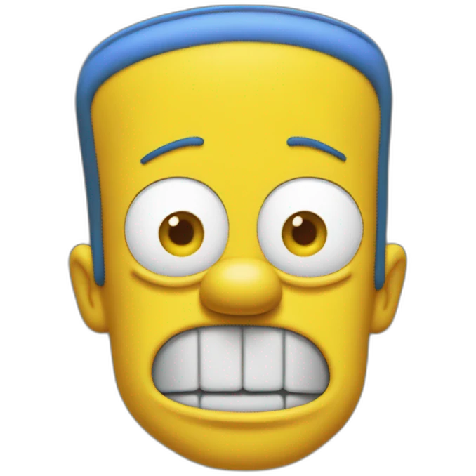 Bart Simpson like Bartman emoji