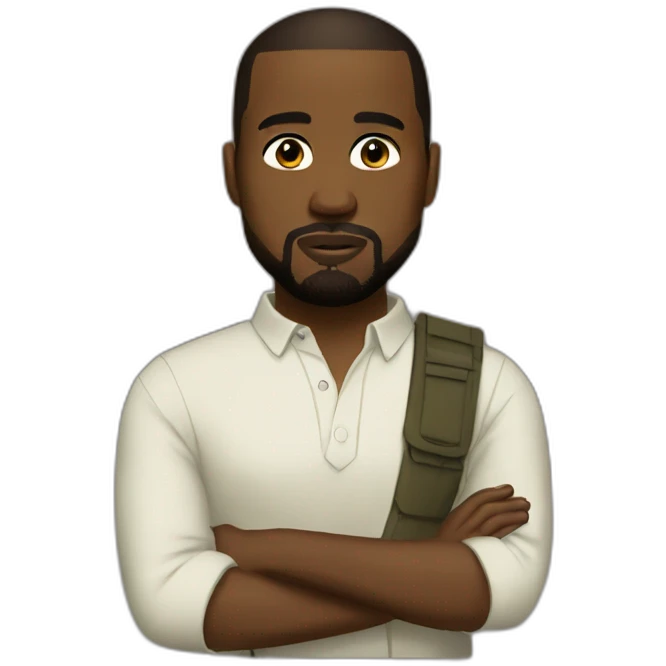 Kayne west emoji