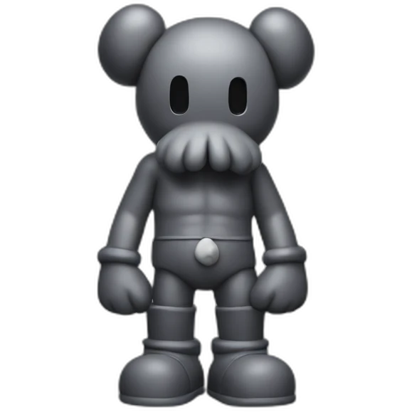 Kaws companion emoji