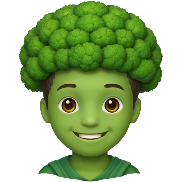 Broccoli boy emoji