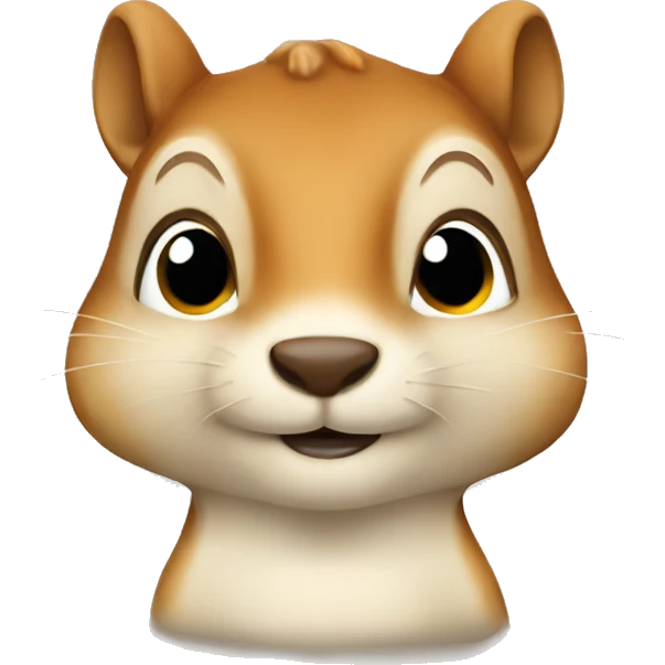 squirrel with empanada emoji