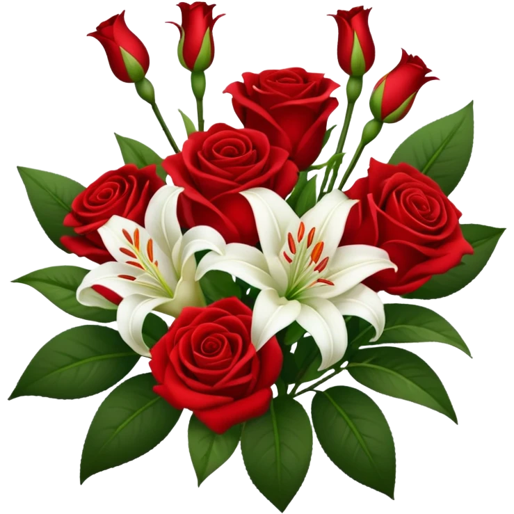 miluji tě prostřednictvím květin emoji