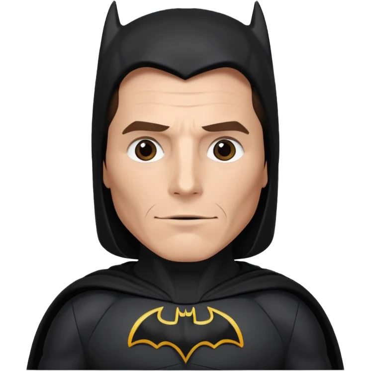 christian bale batman emoji