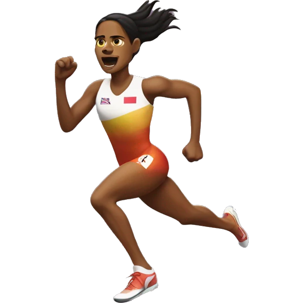 Cathy freeman sprinting emoji