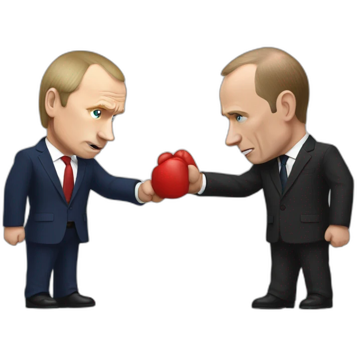 putin vs macron emoji