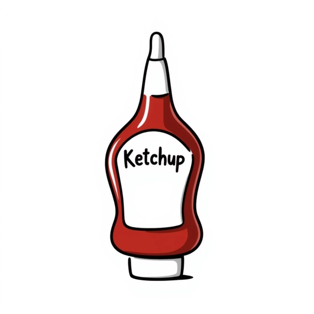 ketchup bottle emoji