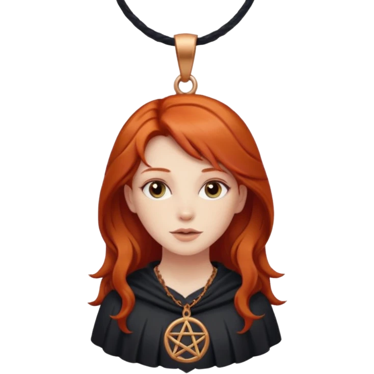 menina ruiva da wicca emoji