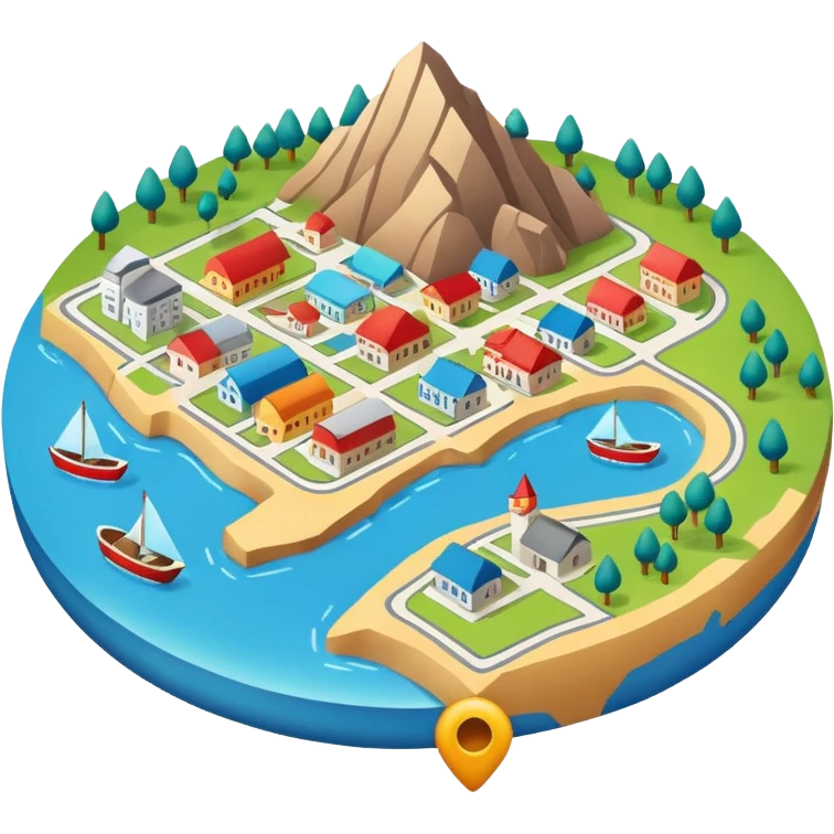 Image of 2d map emoji