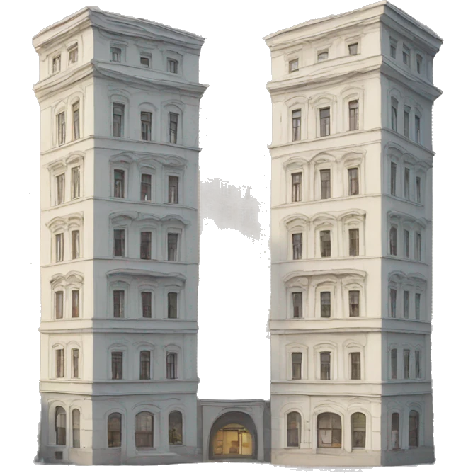 Belgrade buildings emoji