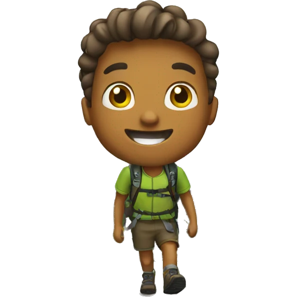 hiking emoji