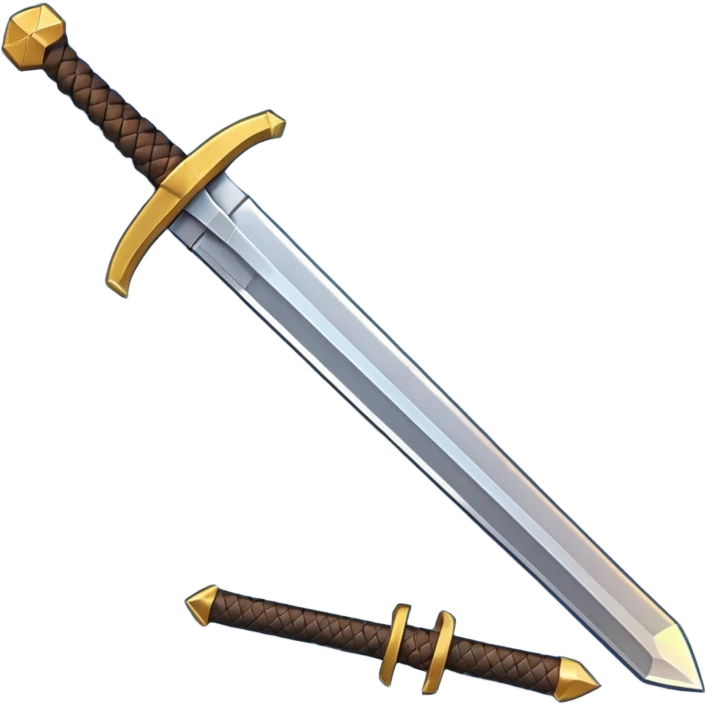 Neither sword in Minecraft  emoji