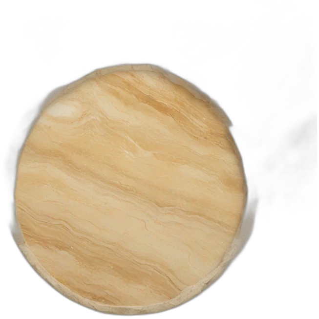 travertine circle emoji