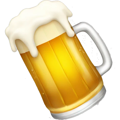 Beer cheers emoji