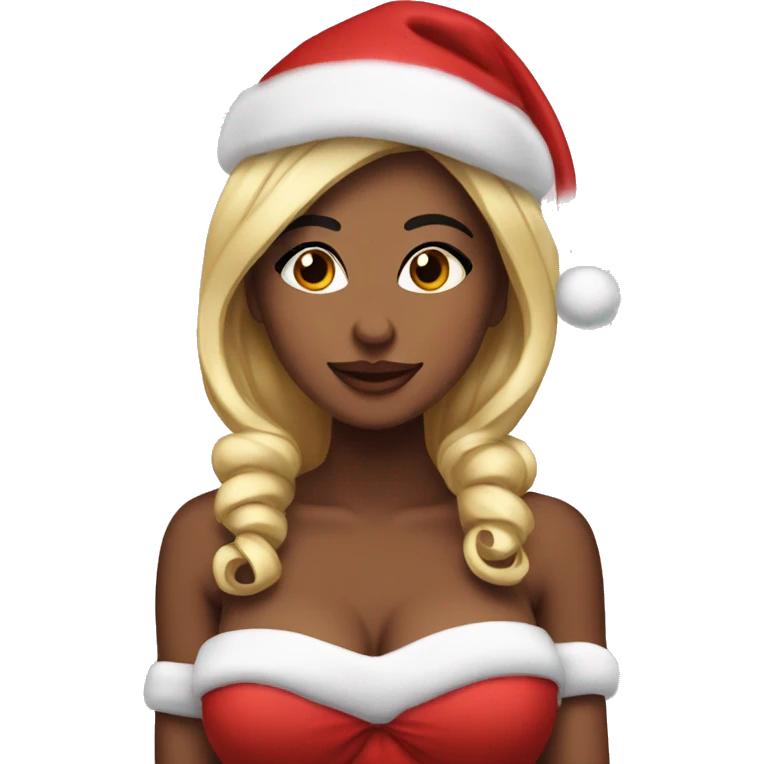 Cute coquette Christmas  emoji