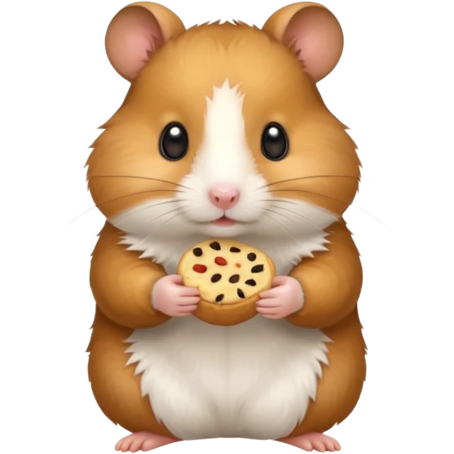 hamster with snack emoji