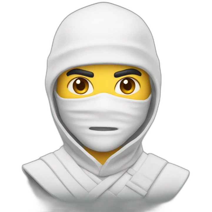 white-ninja emoji