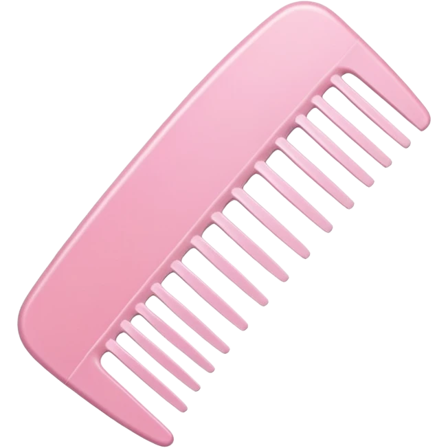 pastel pink comb emoji