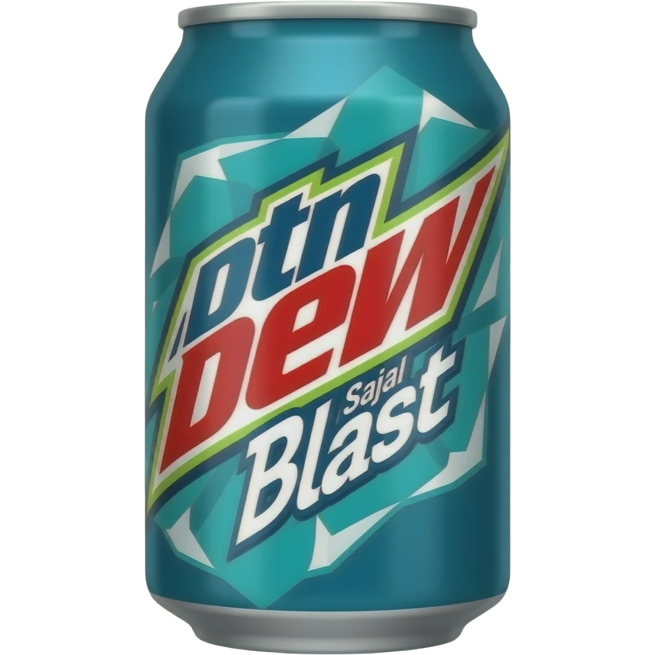 Mountain dew teal baja blast emoji