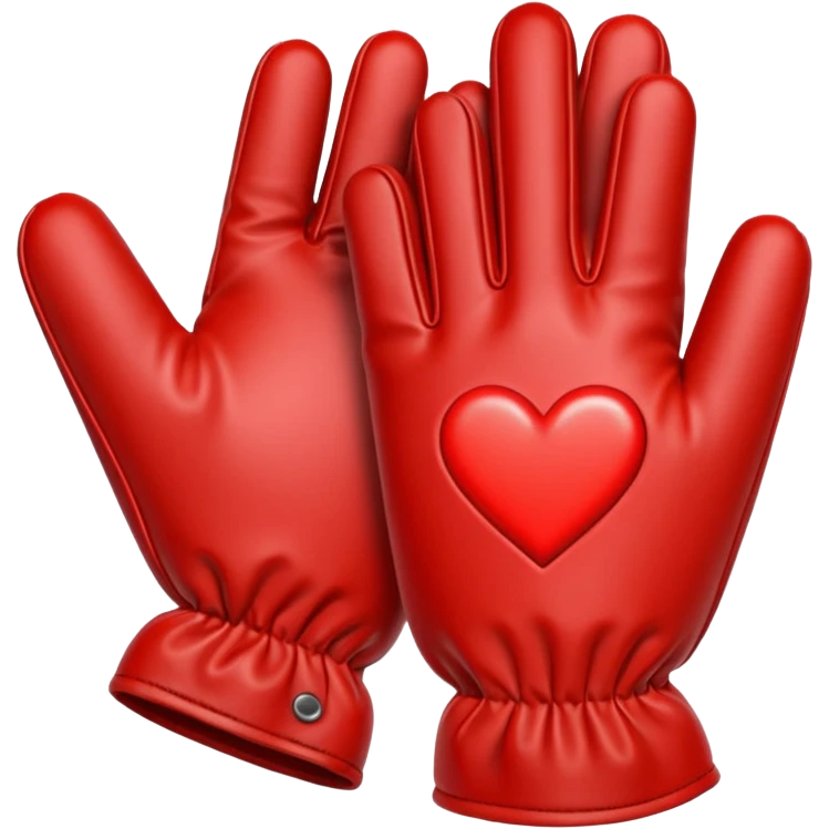 Love glove emoji
