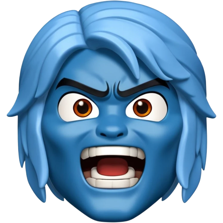 Jay from Ninjago's screaming face emoji