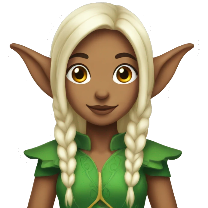 elf girl emoji