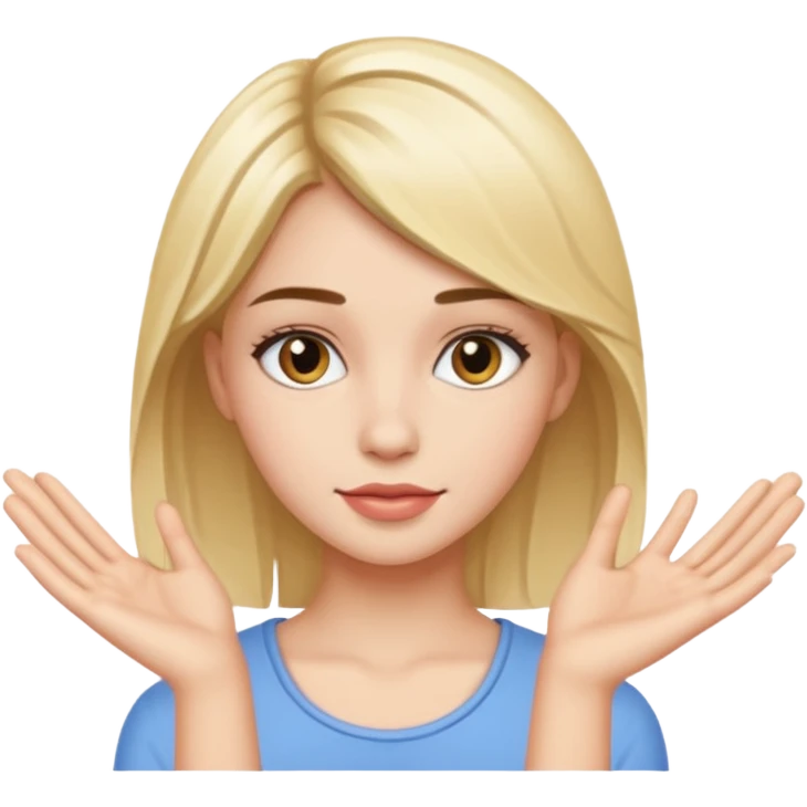 Hannah hand art emoji