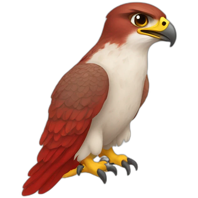 red falcon emoji
