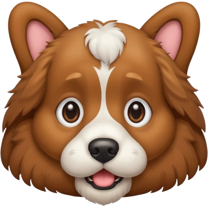 blaffen de hond emoji